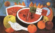 Still Life Viva La Vida y el D.Juan Farill Frida Kahlo